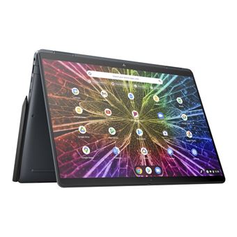 HP Elite Dragonfly Chromebook - Wolf Pro Security - conception inclinable - Intel Core i5 1245U / 1.2 GHz - vPro Enterprise - Chrome OS - Iris Xe Graphics - 8 Go RAM - 128 Go SSD NVMe. HP Value - 13.5" IPS écran tactile 1920 x 1280 - Wi-Fi 6E - clavier : - 1