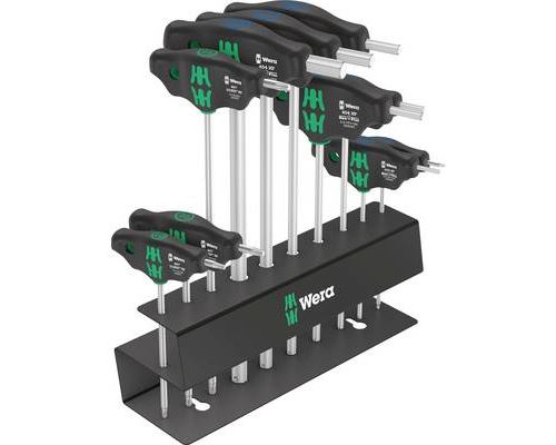 Non Communiqué Wera Bicycle Set 6 Jeu De Tournevis 10 Pièces Torx, 6 Pans Intérieurs