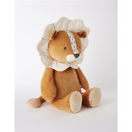 Peluche large Babou en Veloudoux, caramel - Image 3