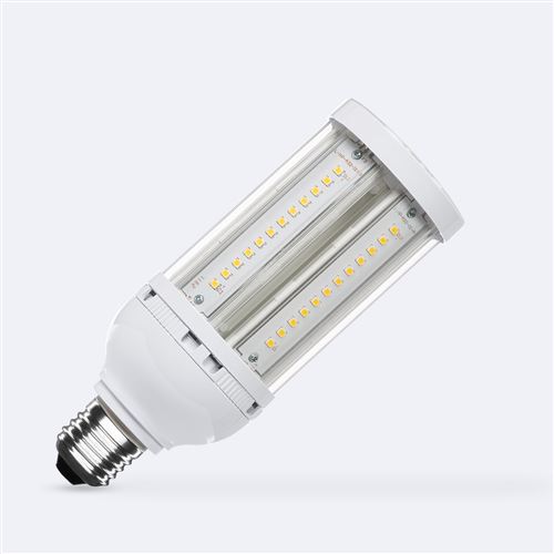 TechBrey Ampoule LED Éclairage Publique Corn E27 27W IP65 Blanc Chaud 2700K