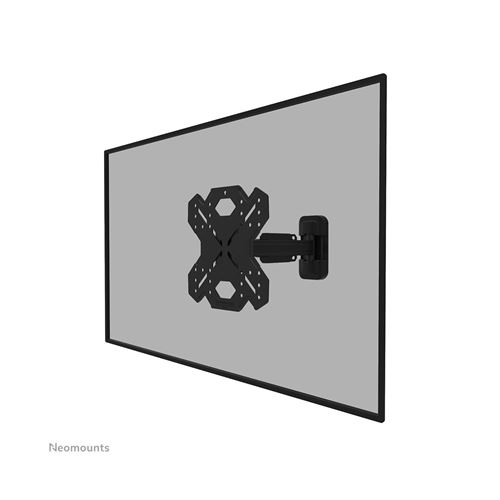 Neomounts WL40S-840BL12 TV wall mount Tiltable Swivelling 32-55 Black