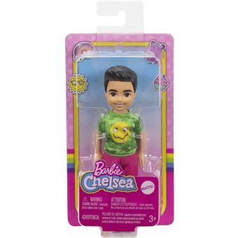 Barbie Famille mini-poupée Chelsea garçon avec tee-shirt cactus, jouet  pour les Prix d'Occasion ou Neuf