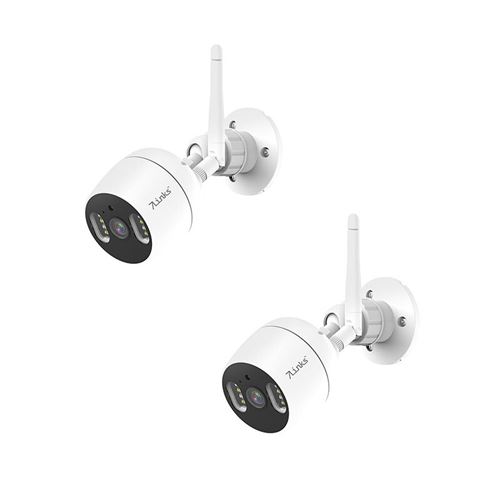 7Links : 2 caméras IP connectées Full HD IPC-885