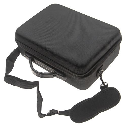 Vhbw Housse compatible avec DJI Mavic Pro drone et accessoires - Coque dure étui de protection avec sangle de portée, noir