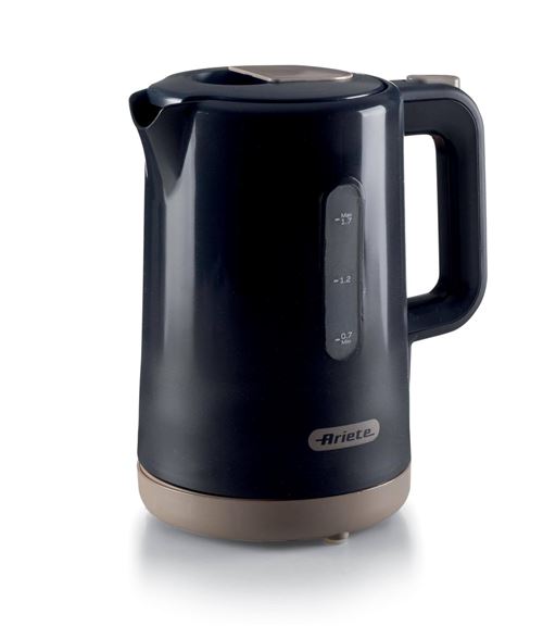 Ariete Breakfast 2846 - Waterkoker - 1.7 liter - 2.2 kW - zwart/donkergrijs