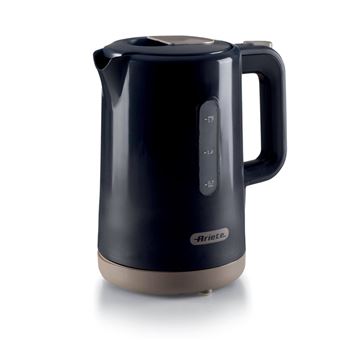 Ariete Breakfast 2846 - Bouilloire - 1.7 litres - 2.2 kWatt - noir/gris foncé - 1