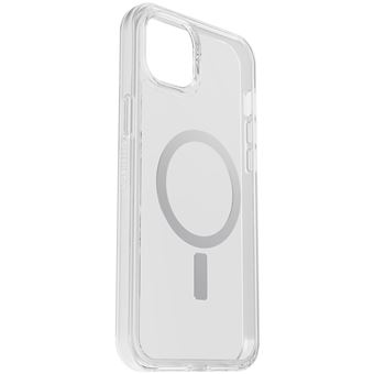 Coque antichoc OtterBox Symmetry + MagSafe pour iPhone 14 Plus Transparent