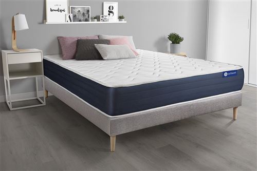 Matelas + sommier 140x200 m&eacute;moire de forme ACTISOM - Actimemo sleep