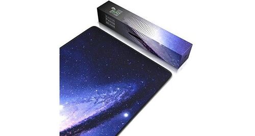 Csl- tapis de souris galaxie gamer 900x400mm - sous-main bureau