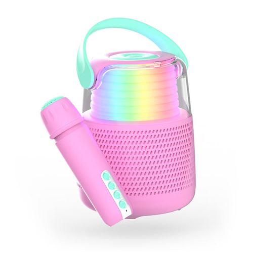 MOB - Enceinte Karaoké KS-80 - Rose - Image 3
