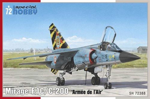 Dassault Mirage F.1C/C-200 'Armée de l Air' The Mirage F.1C came about as a private venture by the French Dassault company whil