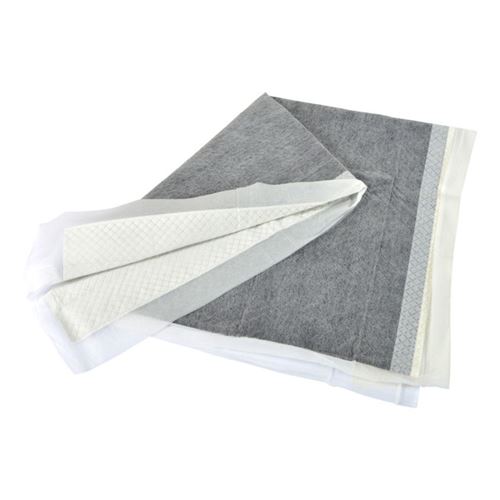 Meilleurs prix pour Lot de 10 Tapis de Propreté Chien Charbon 90cm Blanc