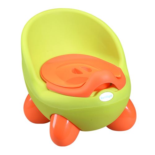 Enfants Toilet Training 2 en 1 bébé enfant en bas âge Petit pot de siège Green Chair Pealer9001