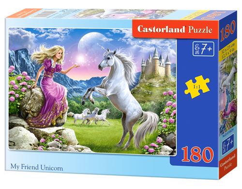 Castorland Jigsaw My Friend Unicorn 180 pièces