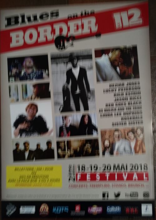 BLUES on the Border - Keziah Jones - AFFICHE