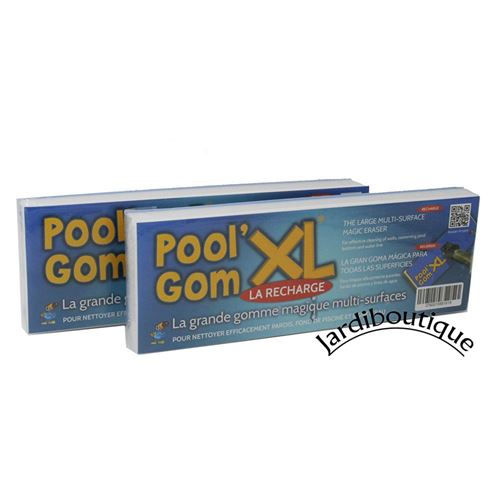 2 Recharges pour Tête de Balais - Pool Gom XL - Jardiboutique - BP-162019-x2