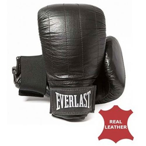EVERLAST Gants de sac Cuir Boston Noir S