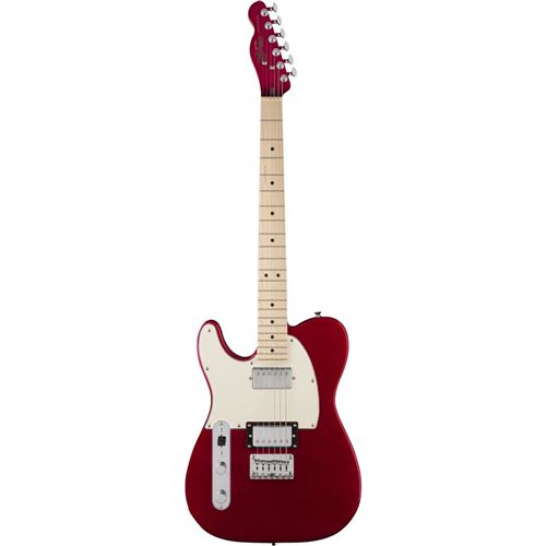 Squier Contemporary Telecaster HH LH Dark Metallic Red MN