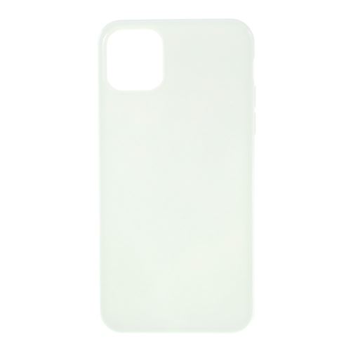 Coque en TPU couleur unie blanc pour votre Apple iPhone XR 6.1 pouces (2019)