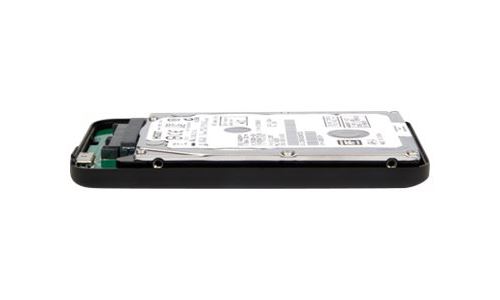 Hamlet Password Disk HEXD25U3KK5 - Vaste schijf - 500 GB - extern (draagbaar) - 2.5 - USB 3.0 - 256-bits AES