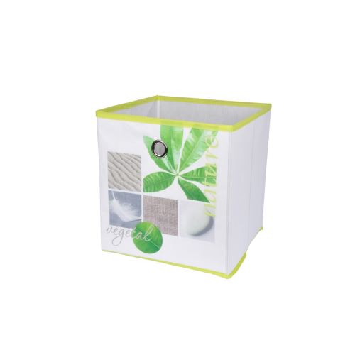 panier de rangement intissé 12cm vegetal