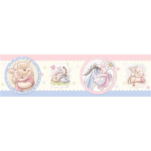 Frise motifs Winnie l'Ourson Disney Gros calins