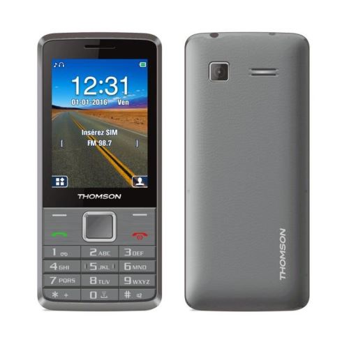 Thomson T Link 28 - argenté(e) - GSM - téléphone mobile
