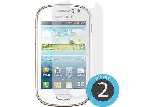 2 films protecteurs écran Samsung Galaxy Young S6310