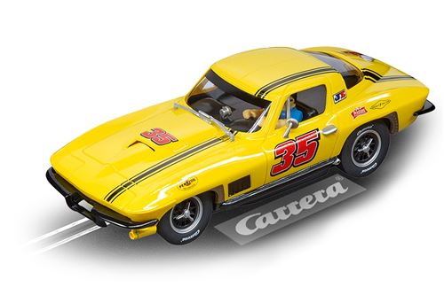Carrera Evolution chevrolet Chevrolet Corvette 1:32 jaune