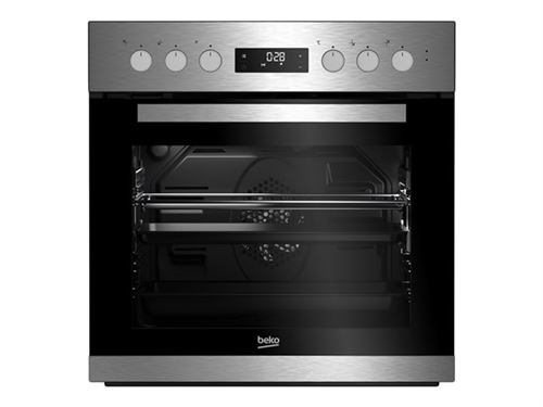 Beko BUM22323X1 - Four avec plaque de cuisson - intégrable - avec système auto-nettoyant - acier inoxydable