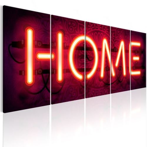 Tableau - Home Neon .Taille : 200x80