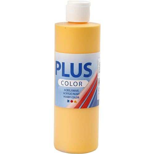 Creotime peinture acrylique Plus Color jaune soleil couchant 250ml