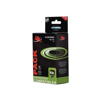 Cartouches D'encre Compatibles HP 338 XL Et 343 XL - Pour Photosmart C3170, C3173, C3175
