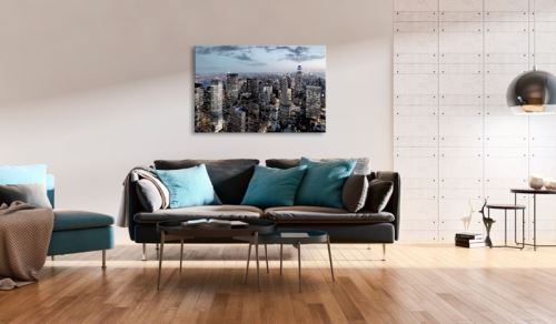 Tableau - Twilight City .Taille : 120x80