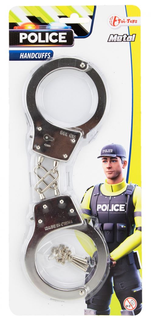 Toi-Toys menottes métalliques 28 cm