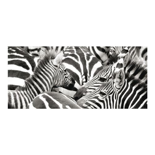 AG ART Zebras, photo murale, 202 x 90 cm, 1 part