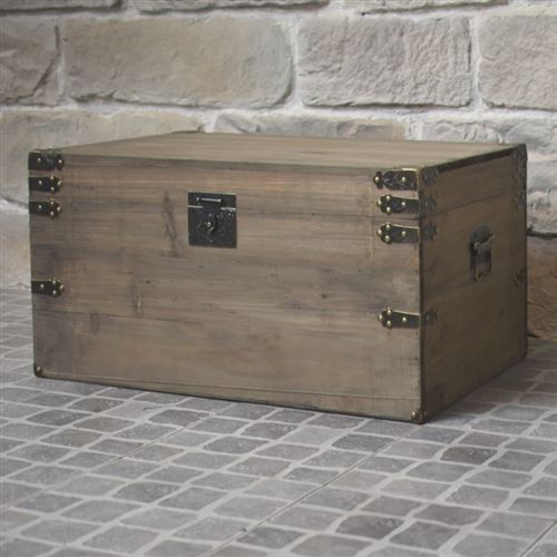 Grand Coffre Bois Style Ancien Malle De Rangement 69 Cm Achat Prix Fnac Coffre en bois pour urne grande contenance taille 38 x 30 x22 cm possibilité de mettre un cadenas nous ne réalisons comme vous voulez vernis ou peint si vous voulez comme la photo principale, en commentaire personnalisé à notre demande, excellent travail réalisé par ludovic. style ancien malle de rangement 69 cm