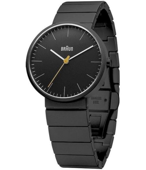 Braun Montre Homme BN0171BKBKG/66559 Noir