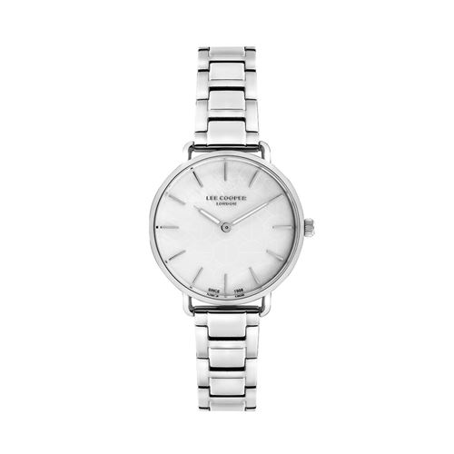 LEE COOPER Montre analogique bracelet métal MILLA Argent