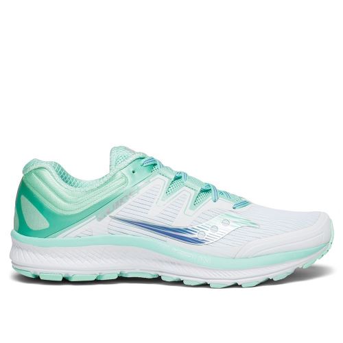 Baskets basses Saucony Guide Iso Vert clair pour Femmes 37,5