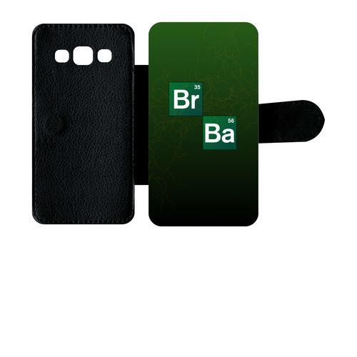 Etui À Rabat Samsung Galaxy A3 Meth Serie Fume
