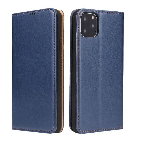 Etui en PU retourner avec support bleu pour votre Apple iPhone XR (2019) 6.1 pouces