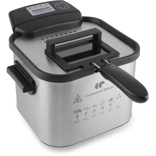 Continental Edison Cefr25ind Friteuse 2,5l