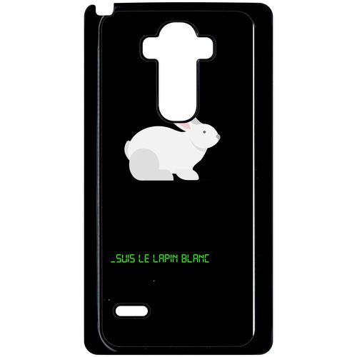 Coque Lg G4 Stylus Suis Le Lapin Blanc