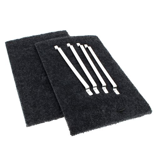 Filtre charbon 335x195 par 2 (335x200mm) pour Hotte Sauter