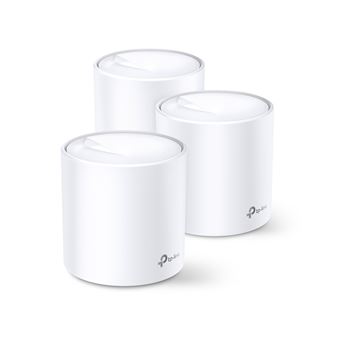 TP-Link Deco X60 - Système Wi-Fi (3 routeurs) - GigE - Wi-Fi 6 - Bi-bande