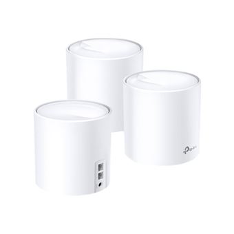 TP-Link Deco X60 - Système Wi-Fi (3 routeurs) - GigE - Wi-Fi 6 - Bi-bande