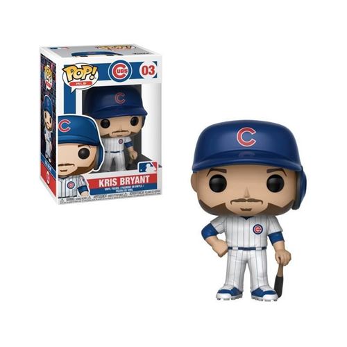 Figurine Funko Pop! N°03 - Major League Baseball Saison 3 - Kris Bryant