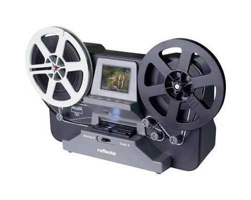 Reflecta Scanner portable de films Super8 et 8mm - Ecran 2,4' - USB 2.0 - Normal Black