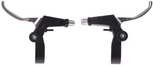 M-Wave leviers V-freins réglés / cantilever 2 doigts noir / argent